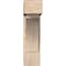 Ekena Millwork Thorton Block Smooth Bracket w/ Offset Brace, Douglas Fir, 7 1/2"W x 20"D x 28"H BKT0806X20X28THR05SDF - alternate 4